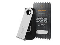 Bitcoin Wallet LEDGER Nano S Plus, Bitcoin Halving Pack, USB-C, za kriptovalute, crni