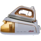Parna postaja UFESA Steam Ultra, 2400 W, 4 bara, 90 g/min, 1,2 l, bijelo-žuta