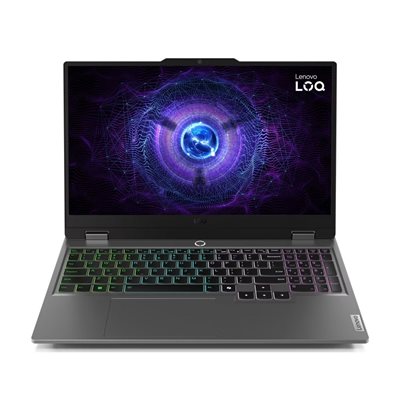 Laptop LENOVO LOQ 83FQ001ESC / Core i5 12450HX, 16GB, 1TB SSD, Intel Arc A530M, 15.6" FHD 144Hz IPS, bez OS, sivi
