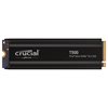 SSD 1TB CRUCIAL T500, PCIe Gen 4 NVMe M.2, 2280, 7300/6800 MB/s, hladnjak