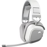 Slušalice CORSAIR HS80 Max Wireless, bežične, mikrofon, bijele
