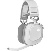 Slušalice CORSAIR HS80 RGB Wireless, bežične, mikrofon, bijele