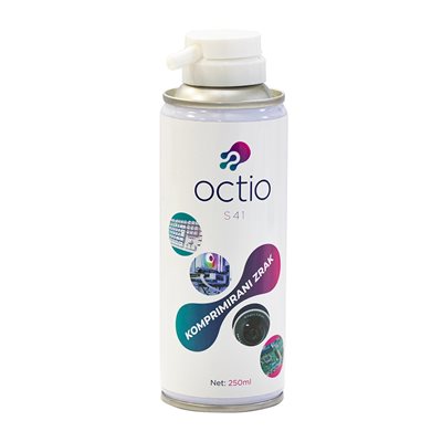 Sredstvo za čišćenje OCTIO S41, komprimirani zrak, 250ml