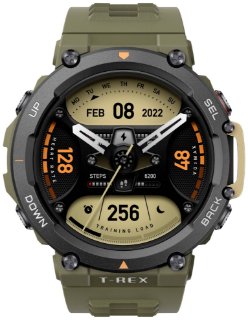 Pametni sat AMAZFIT T-Rex 2, 1.39" Amoled, pametne obavijest, zeleni