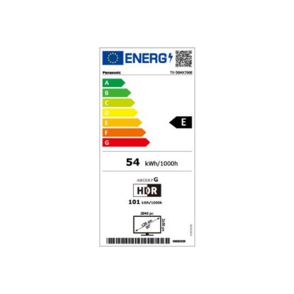 LED TV 50" PANASONIC TX-50MX700E Smart TV, 4K UHD, DVB-T2/C/S2, HDMI, Wi-Fi, USB - energetski razred E