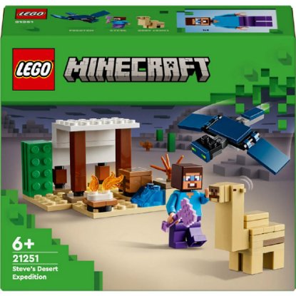 LEGO MINECRAFT Steveova pustinjska ekspedicija
