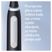 Električna četkica za zube ORAL-B iO4, Duopack, crna i bijela