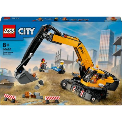 LEGO CITY Žuti građevinski bager