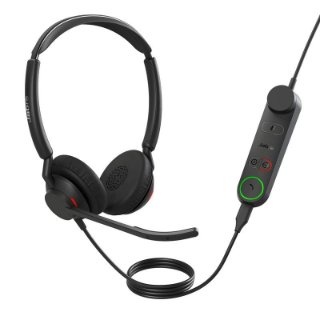 Slušalice JABRA Engage 50 II UC, Engage 50 II Link, on-ear, Stereo, USB-C, crne