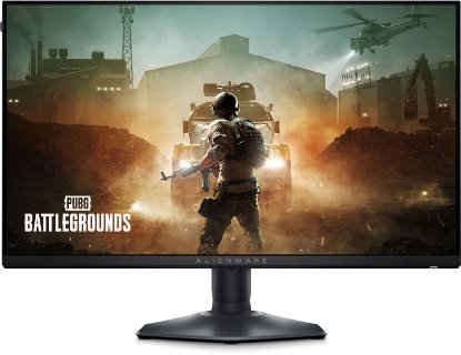 Monitor 25" ALIENWARE AW2523HF, FHD, IPS, 360Hz, 1ms, 400cd/m2, FreeSync, pivot, crni
