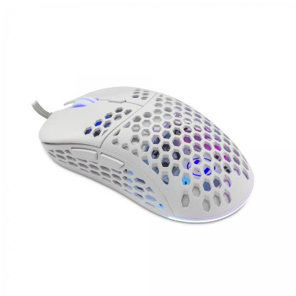 Miš WHITE SHARK Naginata Premium Line, RGB, optički, 16000dpi, USB, bijeli