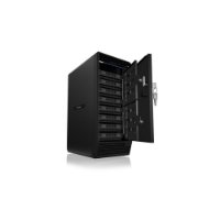 Eksterno kućište ICY BOX IB-3780-C31, 8x 2.5''/3.5" HDD, USB-C 3.2 Gen 2, crno