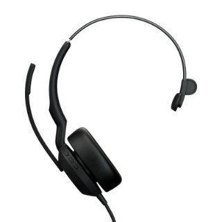Slušalice JABRA Evolve2 50 MS, on-ear, Mono, USB-A, crne