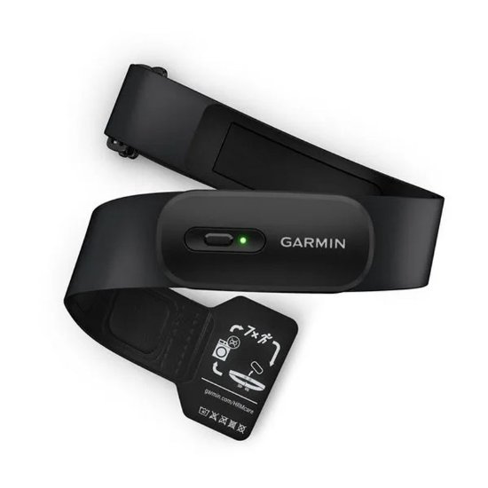 Heart rate monitor GARMIN HRM 200, M-XL, crni