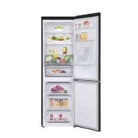 Hladnjak LG GBF61BLHMN, kombinirani, 186 cm, 233/107 l, dispenzer, energetski razred E, crni