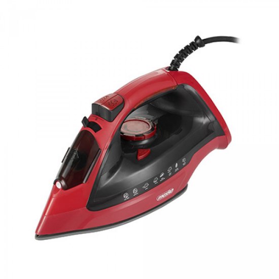 Glačalo MESKO MS5031, parno, 2400 W, 400 ml, 40 g/min, crveno