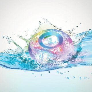 Svjetlo SATZUMA Floating Disco Light + Remote, plutajuća disko kugla