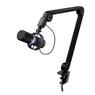 Mikrofon TRUST GXT 255+ Onyx, sa nosačem, LED indikator