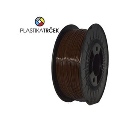 Filament za 3D printer PLASTIKA TRČEK, PLA – 1kg, Smeđi
