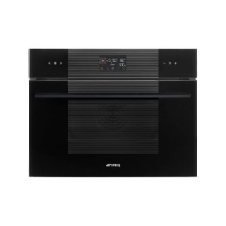 Ugradbena pećnica/mikrovalna SMEG SO4102M1B3, 800W, 40 l, crna