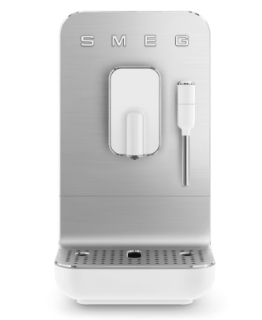 Aparat za kavu SMEG BCC02WHMEU, potpuno automatski, 1350 W, 19 bara, 1,4 l, mat bijela