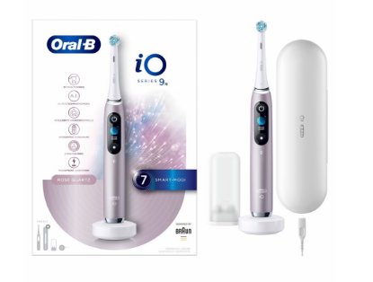 Električna četkica za zube ORAL-B iO9, Rose Quartz