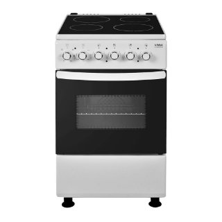 Električni štednjak VIVAX HOME FC-04502VCF WH, 4 zone, 50 cm, 52L, bijeli, energetski razred A
