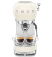 Aparat za kavu SMEG ECF02CREU, 1350 W, 15 bara, 1,1 l, bež