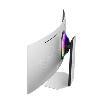 Monitor 49" SAMSUNG G9 LS49CG950SUXDU, 5120x1440, OLED, 240Hz, 1ms, 250cd/m2, G-Sync, FreeSync, zakrivljeni, zvučnici, srebrni
