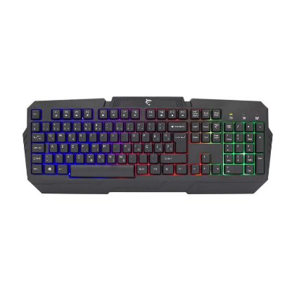 Tipkovnica WHITE SHARK GK-2105 Dakota, LED, crna, USB