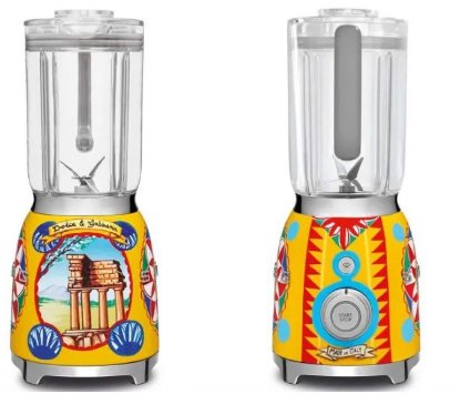 Blender SMEG BLF01DGEU, 800 W, 1,5 l, D&G