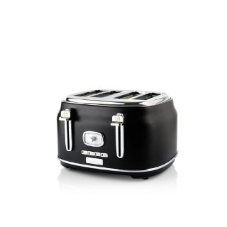 Toster WESTINGHOUSE Retro 4 Slice, 4 utora, 1750 W, crni
