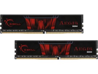 Memorija PC-24000, 16 GB, G.SKILL, Aegis, F4-3000C16D-16GISB, DDR4, 3000MHz, kit 2x8GB, CL16