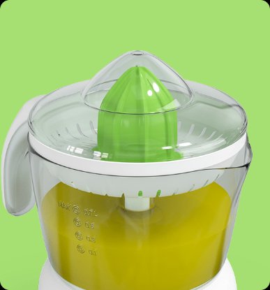 Sokovnik citruseta TESLA CJ100WG, 40 W, 0,7 l, bijelo-zeleni