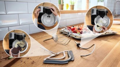 Kuhinjski robot BOSCH MUM5XC4E, sa vagom, 1000 W, 3,9 l, srebrni