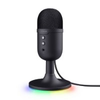 Mikrofon TRUST GXT 234 Yunix, RGB, USB i 3.5mm, crni