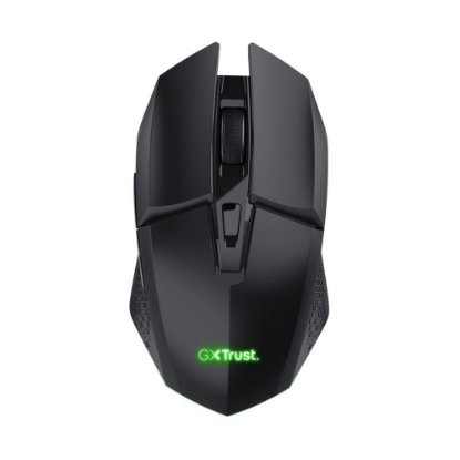 Miš TRUST i podloga za miš GXT 112 Felox, RGB, optički, bežični, 4800dpi, crni