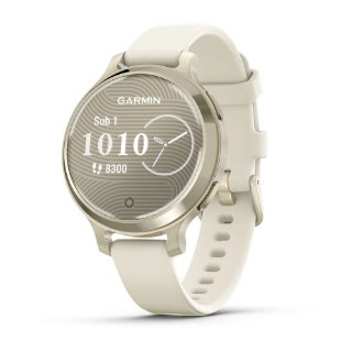 Pametni sat GARMIN Lily 2 Active, silikonski remen, zlatni