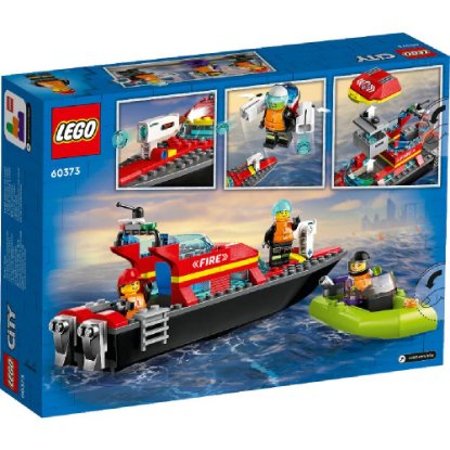 LEGO CITY Vatrogasni čamac