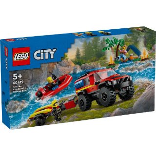 LEGO CITY Vatrogasni terenac s čamcem za spašavanje