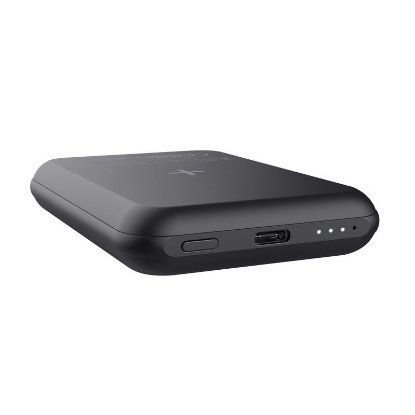 Mobilni USB punjač TRUST Mango Magnetic Wireless, 5000 mAh, crni