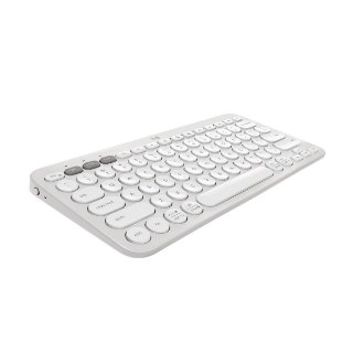 Tipkovnica LOGITECH Pebble Keys 2 K380S, BT, kompaktna, bijela