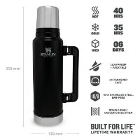 Boca STANLEY Classic Legendary Bottle, 1.4l, crna