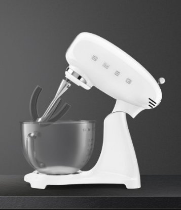 Kuhinjski robot SMEG SMF13WHEU, 800 W, 4,8 l, bijeli
