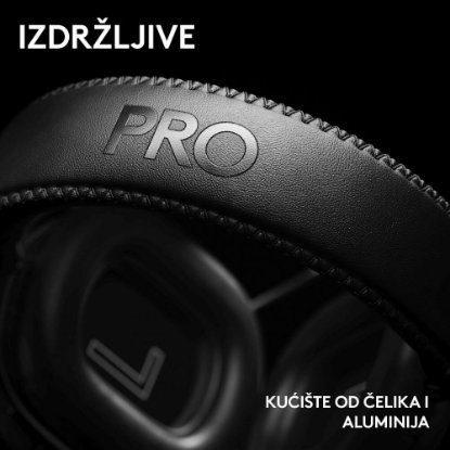 Slušalice LOGITECH G PRO X 2 Lightspeed, 7.1, bežične, crne