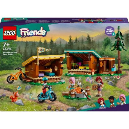 LEGO FRIENDS Kolibice u pustolovnom kampu