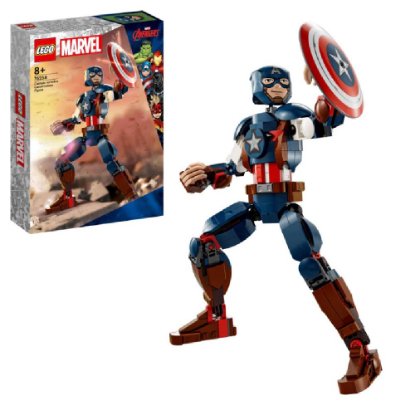 LEGO SUPER HEROES Figura Captaina Americe za slaganje