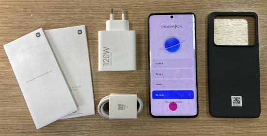 RABLJENI - Smartphone XIAOMI Redmi Note 13 Pro+ 5G, 6,67", 8GB, 256GB, Android 13, crni