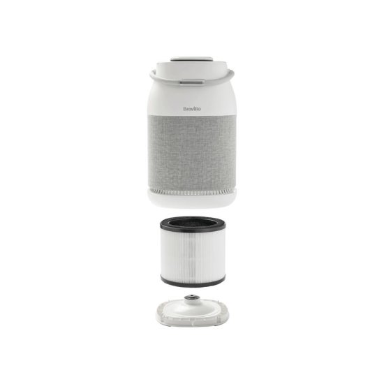 Pročiščivač zraka BREVILLE BAP007X, 360° Light Protect, 38 W, 205 m3/h, do 16 m2, bijelo-sivi