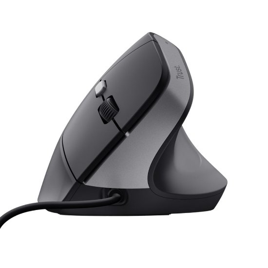 Miš TRUST Bayo II Ergonomic, optički, 2400dpi, crni